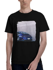 2023 Porsche 911 Gt3 Touring Design Werks 10k 180G 100% Cotton Printed Round Neck Short-Sleeve T-Shirt, Christmas Gifts for Men Dad Husband Grandpa, S-XXXL, Black