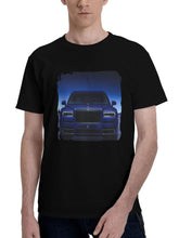 2023 Rolls Royce Cullinan Black Badge Blue Shadow Gi 180G 100% Cotton Printed Round Neck Short-Sleeve T-Shirt, Christmas Gifts for Men Dad Husband Grandpa, S-XXXL, Black