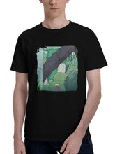 2023 Scavengers Reign Animated Tv Series 180G 100% Cotton Printed Round Neck Short-Sleeve T-Shirt, Christmas Gifts for Men Dad Husband Grandpa, S-XXXL, Black