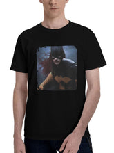 Batgirl Dc Comic 180G 100% Cotton Printed Round Neck Short-Sleeve T-Shirt, Christmas Gifts for Men Dad Husband Grandpa, S-XXXL, Black