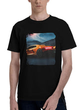 2024 Lamborghini Revuelto 180G 100% Cotton Printed Round Neck Short-Sleeve T-Shirt, Christmas Gifts for Men Dad Husband Grandpa, S-XXXL, Black