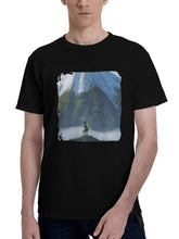 2025 Ghost Of Yotei Game 180G 100% Cotton Printed Round Neck Short-Sleeve T-Shirt, Christmas Gifts for Men Dad Husband Grandpa, S-XXXL, Black