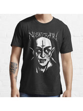 Black Metal Nosferatu Essential T-Shirt 100% Cotton, Gifts for Men Dad Husband Grandpa, S-XXXL, Black