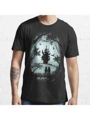 Dark Crystal Dreams Essential T-Shirt 100% Cotton, Gifts for Men Dad Husband Grandpa, S-XXXL, Black