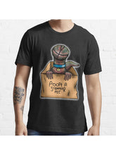 Adopt a Stranger pet Essential T-Shirt 100% Cotton, Gifts for Men Dad Husband Grandpa, S-XXXL, Black