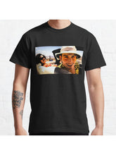 Fear and Loathing in Las Vegas - Art Classic T-Shirt 100% Cotton, Gifts for Men Dad Husband Grandpa, S-XXXL, Black