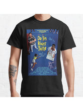 Do the right thing Classic T-Shirt 100% Cotton, Gifts for Men Dad Husband Grandpa, S-XXXL, Black
