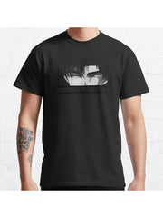 Eurobeat Intensifies Classic T-Shirt 100% Cotton, Gifts for Men Dad Husband Grandpa, S-XXXL, Black