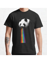 Pandalicious Classic T-Shirt 100% Cotton, Gifts for Men Dad Husband Grandpa, S-XXXL, Black