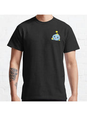 Chao in Pocket Classic T-Shirt 100% Cotton, Gifts for Men Dad Husband Grandpa, S-XXXL, Black