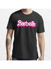 Barbells Essential T-Shirt 100% Cotton, Gifts for Men Dad Husband Grandpa, S-XXXL, Black