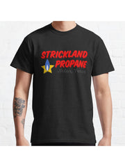 Strickland Propane - Arlen Texas Classic T-Shirt 100% Cotton, Gifts for Men Dad Husband Grandpa, S-XXXL, Black
