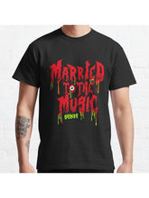 SHINEE Married to the Music Classic T-Shirt 100% Cotton, Gifts for Men Dad Husband Grandpa, S-XXXL, Black