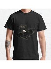 Laszlo - BAT Classic T-Shirt 100% Cotton, Gifts for Men Dad Husband Grandpa, S-XXXL, Black