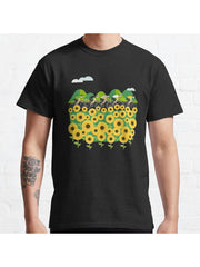 Le Tour I Classic T-Shirt 100% Cotton, Gifts for Men Dad Husband Grandpa, S-XXXL, Black