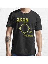 Scouter Essential T-Shirt 100% Cotton, Gifts for Men Dad Husband Grandpa, S-XXXL, Black