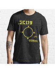 Scouter Essential T-Shirt 100% Cotton, Gifts for Men Dad Husband Grandpa, S-XXXL, Black