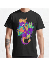 RADICAL DRAGON Classic T-Shirt 100% Cotton, Gifts for Men Dad Husband Grandpa, S-XXXL, Black