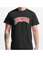 Backwoods Classic T-Shirt 100% Cotton, Gifts for Men Dad Husband Grandpa, S-XXXL, Black