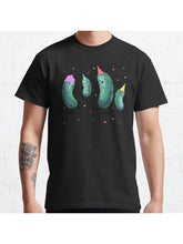 Pickle Party! Classic T-Shirt 100% Cotton, Gifts for Men Dad Husband Grandpa, S-XXXL, Black