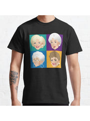 Pals & Confidants Classic T-Shirt 100% Cotton, Gifts for Men Dad Husband Grandpa, S-XXXL, Black