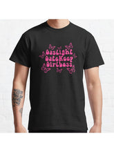 Gaslight Gatekeep Girlboss <3 Classic T-Shirt 100% Cotton, Gifts for Men Dad Husband Grandpa, S-XXXL, Black