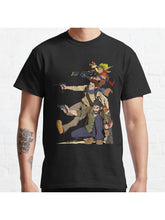 Naughty Dog - Drake, Joel, Jak Classic T-Shirt 100% Cotton, Gifts for Men Dad Husband Grandpa, S-XXXL, Black