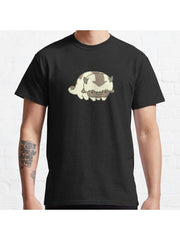 Chibi Appa Classic T-Shirt 100% Cotton, Gifts for Men Dad Husband Grandpa, S-XXXL, Black