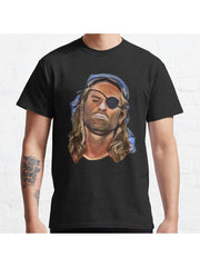 Simply Captain Ron Classic T-Shirt 100% Cotton, Gifts for Men Dad Husband Grandpa, S-XXXL, Black