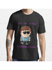Jimmy is cool Essential T-Shirt 100% Cotton, Gifts for Men Dad Husband Grandpa, S-XXXL, Black