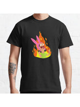 Evil Louise Classic T-Shirt 100% Cotton, Gifts for Men Dad Husband Grandpa, S-XXXL, Black