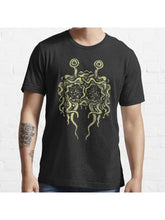 Flying Spaghetti Monster (pasta) Essential T-Shirt 100% Cotton, Gifts for Men Dad Husband Grandpa, S-XXXL, Black