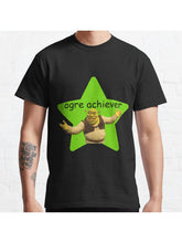 shrek pun Classic T-Shirt 100% Cotton, Gifts for Men Dad Husband Grandpa, S-XXXL, Black