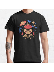 PSI Power Classic T-Shirt 100% Cotton, Gifts for Men Dad Husband Grandpa, S-XXXL, Black