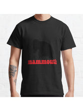 mammoth Classic T-Shirt 100% Cotton, Gifts for Men Dad Husband Grandpa, S-XXXL, Black