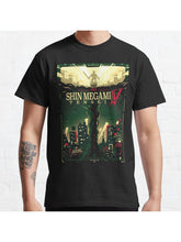 Shin Megami Tensei IV Classic T-Shirt 100% Cotton, Gifts for Men Dad Husband Grandpa, S-XXXL, Black