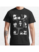 Gestures of Death (white) Classic T-Shirt 100% Cotton, Gifts for Men Dad Husband Grandpa, S-XXXL, Black