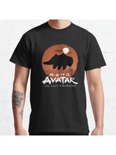 Avatar: The Last Airbender Halloween Team Avatar Poster Classic T-Shirt 100% Cotton, Gifts for Men Dad Husband Grandpa, S-XXXL, Black