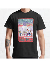 Island of Misfit Toys - Rudolph Vintage Style Travel Poster Classic T-Shirt 100% Cotton, Gifts for Men Dad Husband Grandpa, S-XXXL, Black