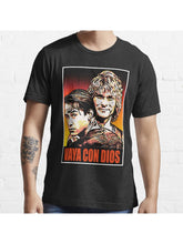 vaya con dios, brah Essential T-Shirt 100% Cotton, Gifts for Men Dad Husband Grandpa, S-XXXL, Black