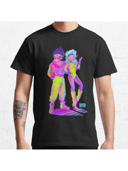 Living in the 80s Classic T-Shirt 100% Cotton, Gifts for Men Dad Husband Grandpa, S-XXXL, Black