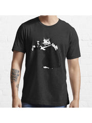 Banksy Rat Photographer Essential T-Shirt 100% Cotton, Gifts for Men Dad Husband Grandpa, S-XXXL, Black