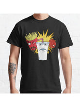 Aqua Teen Hunger Force Classic T-Shirt 100% Cotton, Gifts for Men Dad Husband Grandpa, S-XXXL, Black