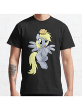 My Little Pony Mlp Derpy Muffins Hooves Character Friendship Is Magic Gift Idea For Fans Lovers Fanart Gift For Christmas Birthday For My Son Daughter Classic T-Shirt 100% Cotton, Gifts for Men Dad Husband Grandpa, S-XXXL, Black