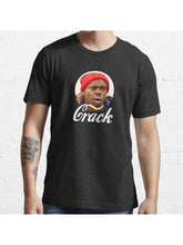 Crack! Essential T-Shirt 100% Cotton, Gifts for Men Dad Husband Grandpa, S-XXXL, Black