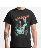 enoms lord naek kelinci huron Classic T-Shirt 100% Cotton, Gifts for Men Dad Husband Grandpa, S-XXXL, Black