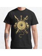 Gems Weapons Classic T-Shirt 100% Cotton, Gifts for Men Dad Husband Grandpa, S-XXXL, Black