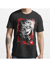 Youjo Senki - Tanya Degurechaff Essential T-Shirt 100% Cotton, Gifts for Men Dad Husband Grandpa, S-XXXL, Black