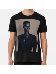 Night Clubbing - Grace Jones Premium T-Shirt 100% Cotton, Gifts for Men Dad Husband Grandpa, S-XXXL, Black