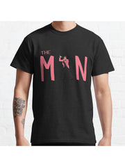 The Man Classic T-Shirt 100% Cotton, Gifts for Men Dad Husband Grandpa, S-XXXL, Black